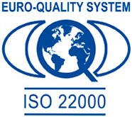 Certification ISO 22000 de l'entreprise