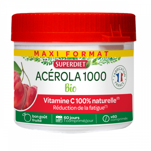 Acérola 1000 Bio 60 comprimés