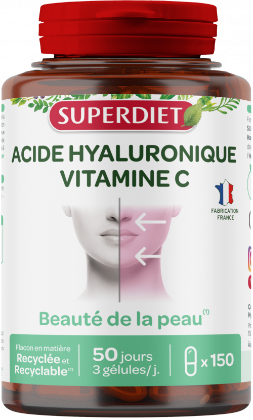 Acide Hyaluronique et Vitamine C 150 gélules