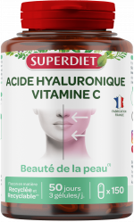 Acide Hyaluronique et Vitamine C 150 gélules