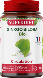Ginkgo Biloba Bio 45 comprimés (1)