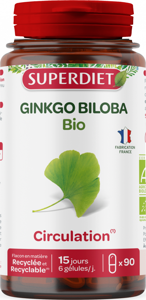 Ginkgo Biloba Bio 90 gélules