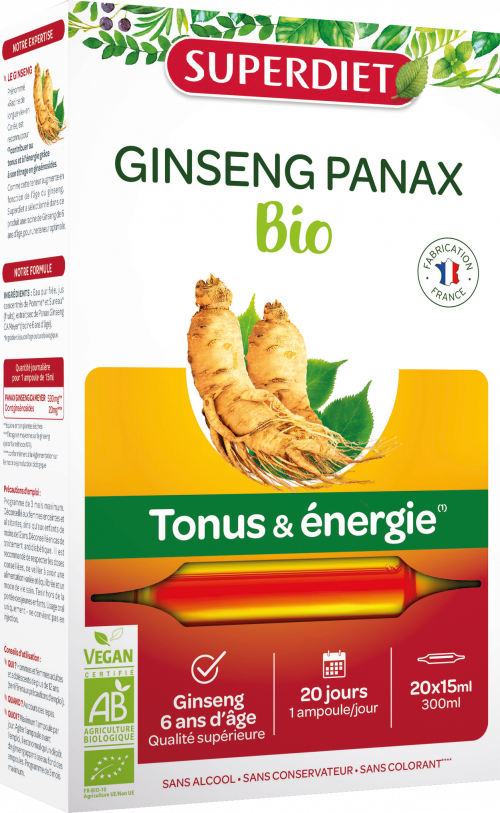 Ginseng Panax Bio 20 ampoules