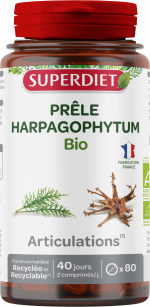 Prêle Harpagophytum Bio 80 comprimés