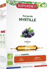 Pur jus de Myrtille Bio 20 ampoules (1)