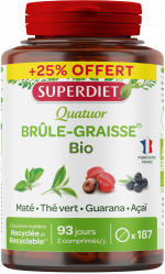 Quatuor Brûle-graisse bio +25% offert (1)