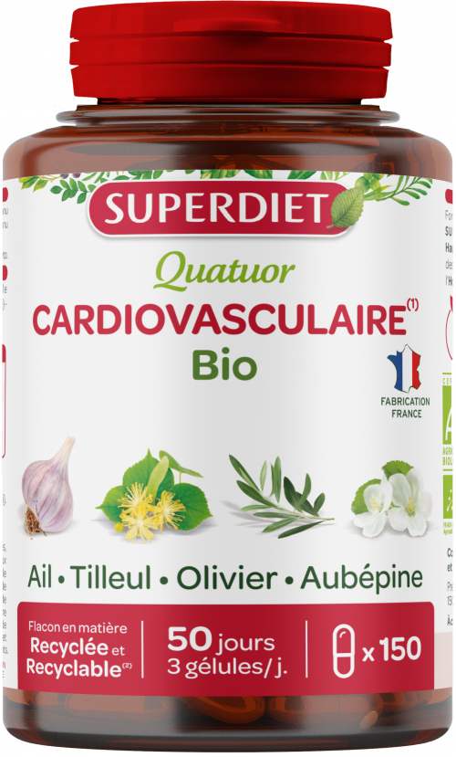 Quatuor Cardiovasculaire Bio 150 gélules