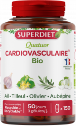Quatuor Cardiovasculaire Bio 150 gélules (1)