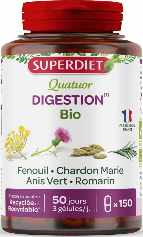 Quatuor Digestion Bio 150 gélules