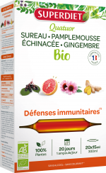 Quatuor Immunité Bio 20 ampoules (1)