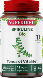 Spiruline Bio 45 gélules (1)