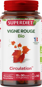 Vigne rouge Bio 90 gélules